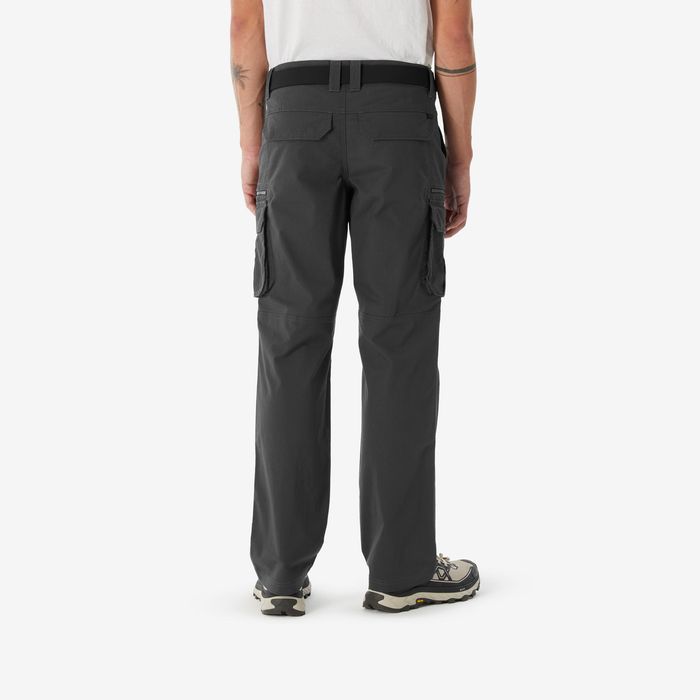 Pantalon de drumeție Nh500 Cargo gri - produs resigilat Decathlon
