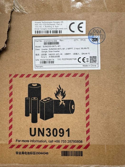 Invertor Huawei SUN2000-6KTL-M1