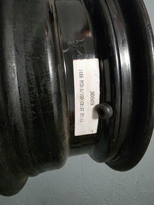 Vand 2 Jante otel VW Polo/ Skoda Fabia 6J  5x100 14" ET43