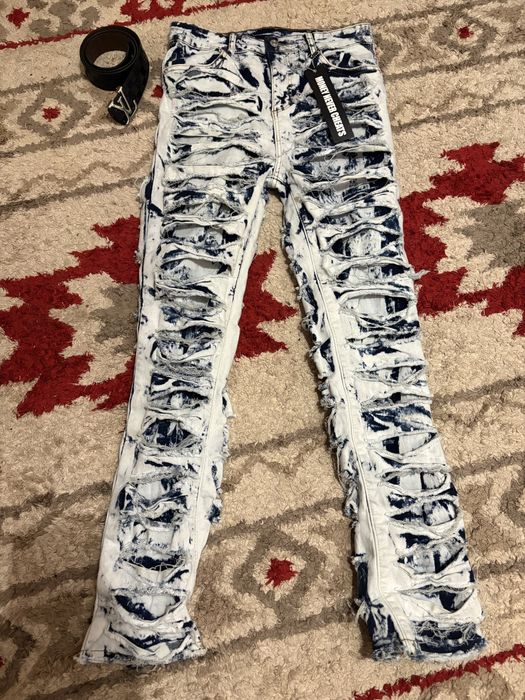 Blugi slim fit “money never cheats”