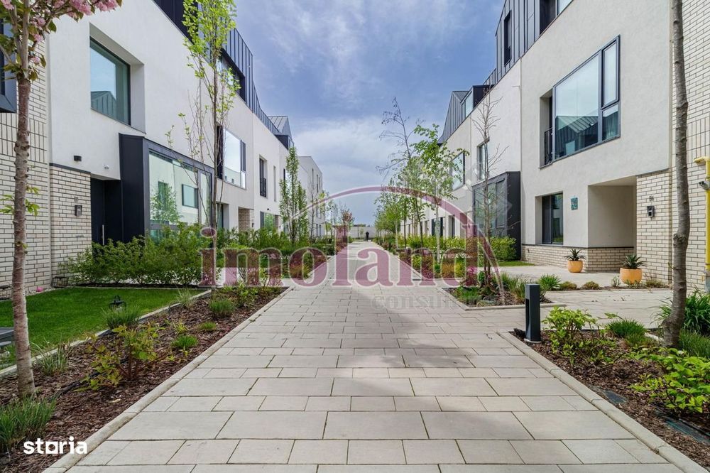 Vanzare - Townhouse 6 camere - mobilat + 2 locuri parcare Avalon Estat