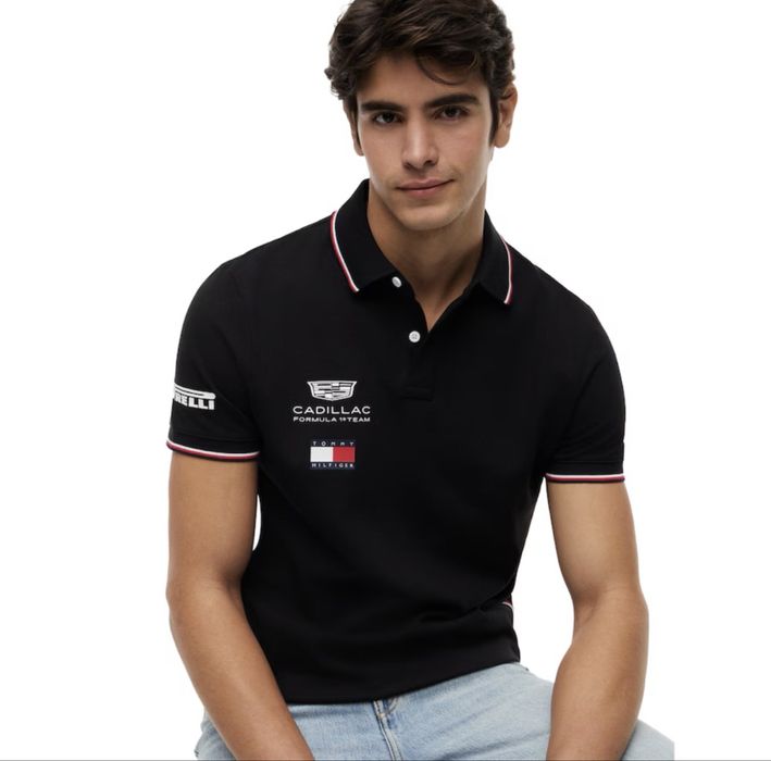 Formula 1 Cadilac Tommy Hilfiger polo shirt