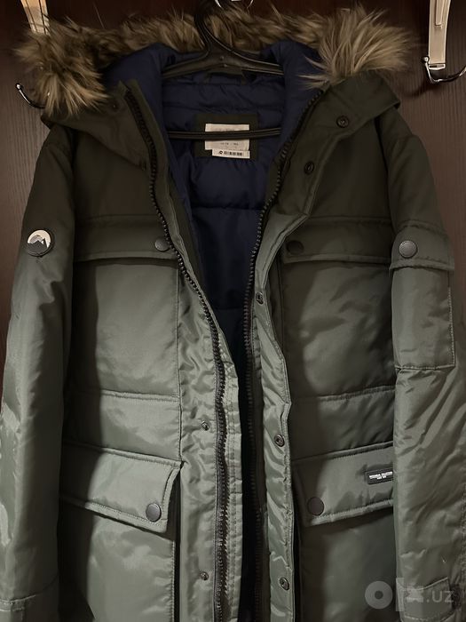 Зимняя куртка / парка ZARA, оригинал) на мальчика 13-14 лет