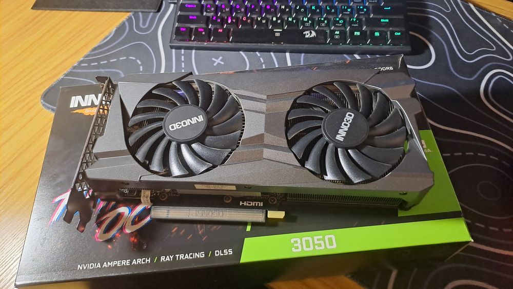 Видеокарта 3050 8gb inno3d