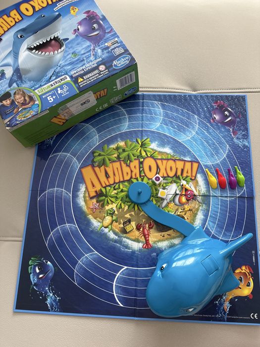 Детская настольная игра Акулья охота