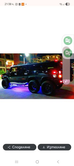 Лимузина НUMMER 6×6 - сватби и елитни събития под наем !