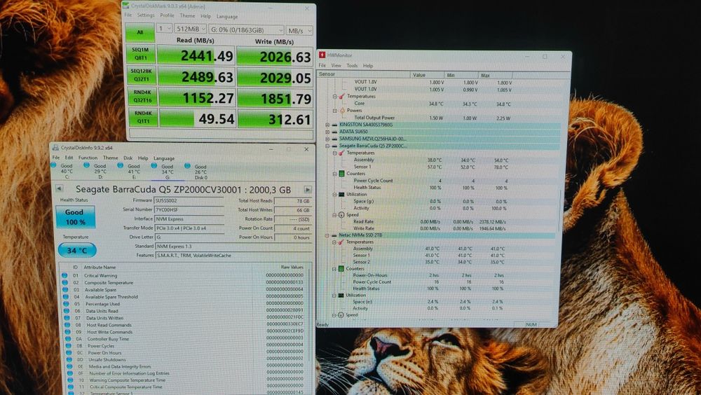 Ssd M2 nvme 2tb și de 1tb sata ssd
