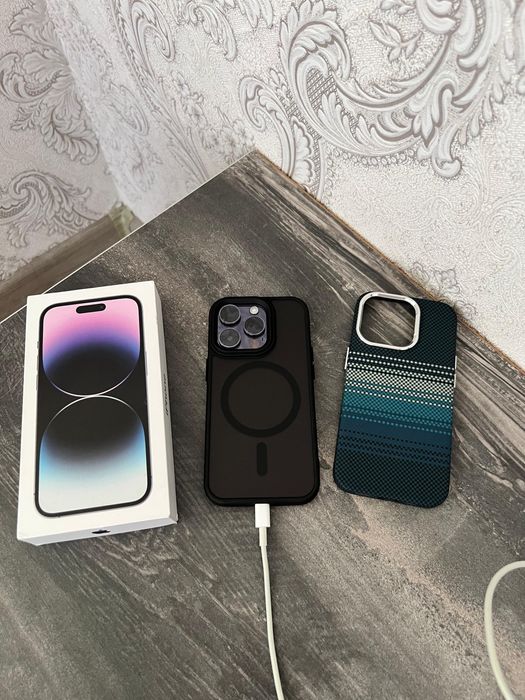 Айфон 14 про фиолетовый