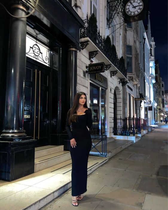 Платье Skims новое черное