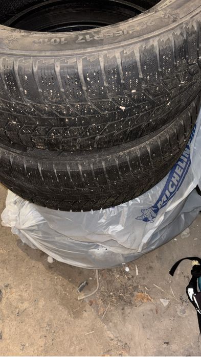 Шины 225/55R17 липучка