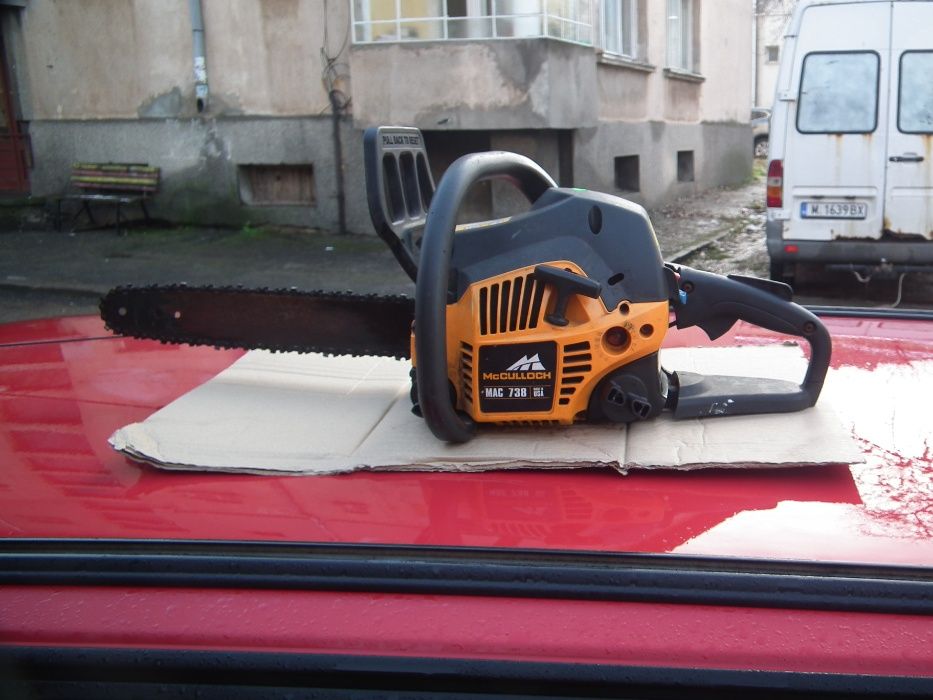 бензинов трион McCulloch MAC 738