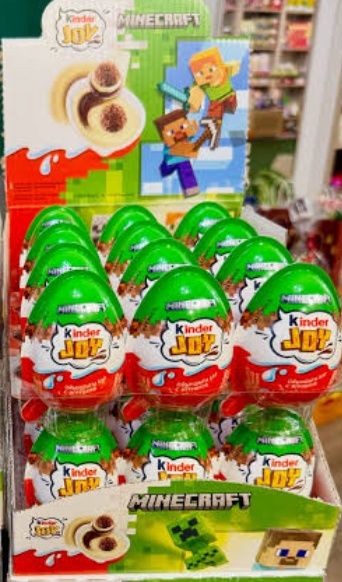 Киндер Джой майнкрафт