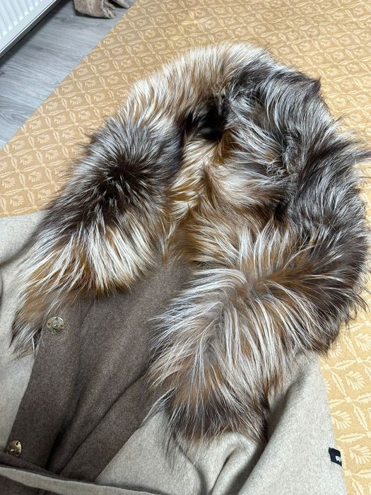 Palton Alpacacu blana naturala