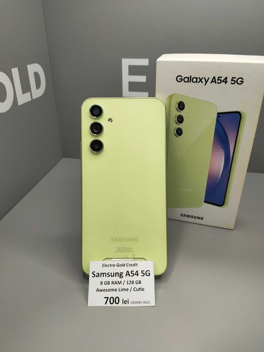 Samsung A54 5G 8GB RAM/128GB/Awesome Lime/ ID2041-AG2