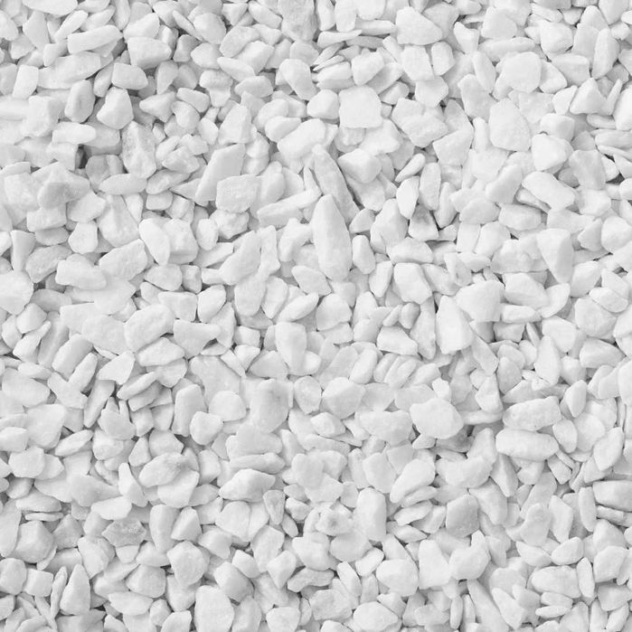 Мраморная галька и крошка (ландшафтный камень)