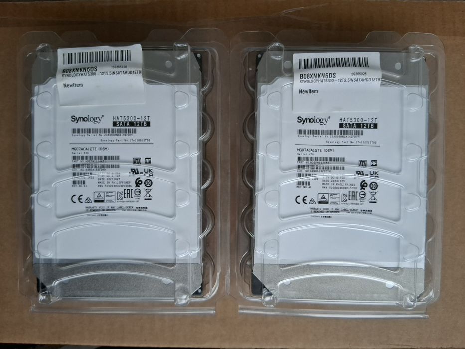 Sigilat Hdd Hard disk SATA  Nas Synology 12TB HAT5300 7200rpm 256mb