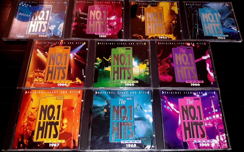 CD-uri Originale - The No.1 Hits 1960-1989 (Set complet * 30 CD)