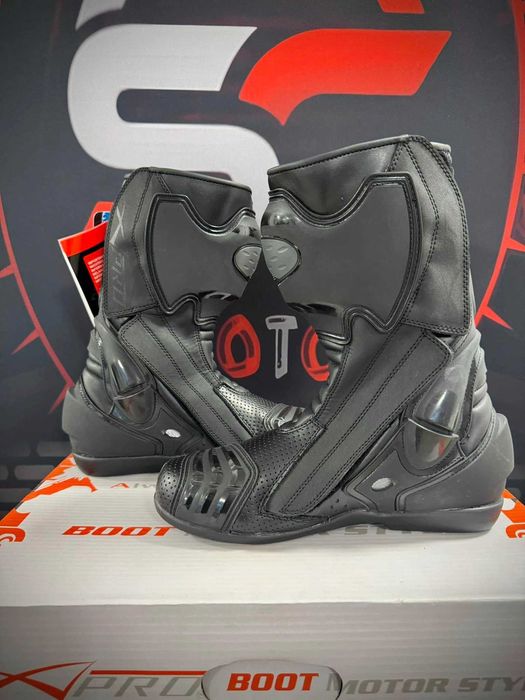 НОВИ Мото Ботуши A-PRO Fighting Black