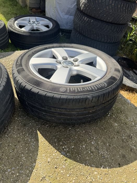 Jante aliaj si tabla 5x112 de vara si iarna 205/55/16
