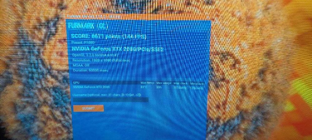 RTX 2080 8GB Xolati yaxshi