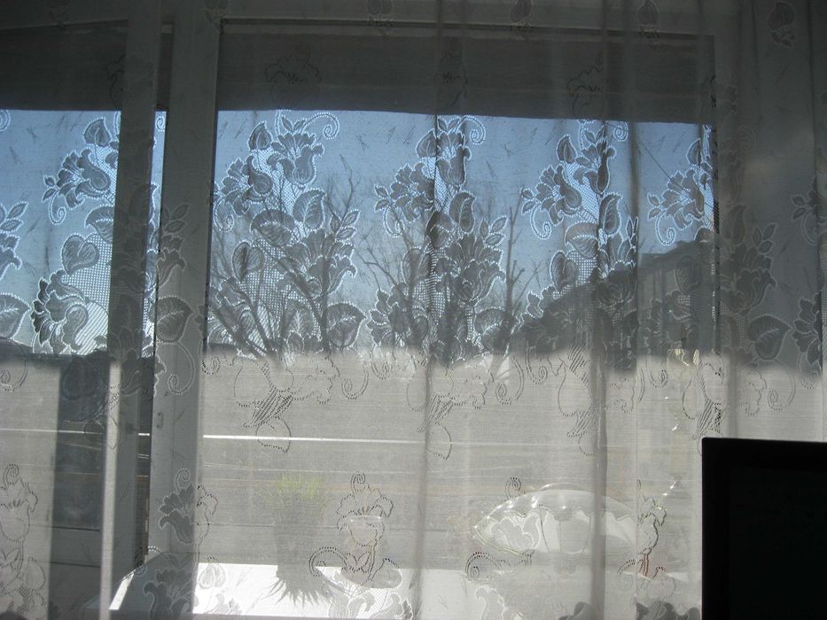 Шторы разные теневые и тюль