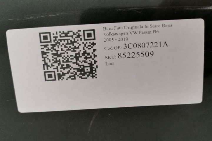 Предна броня Оригинална В добро състояние Фолксваген ВВ Пасат / Volksw