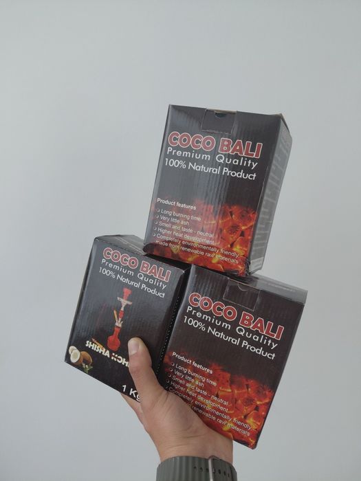 Въглени за Наргиле - COCO BALI Premium Quality 100% Natural Product 1K