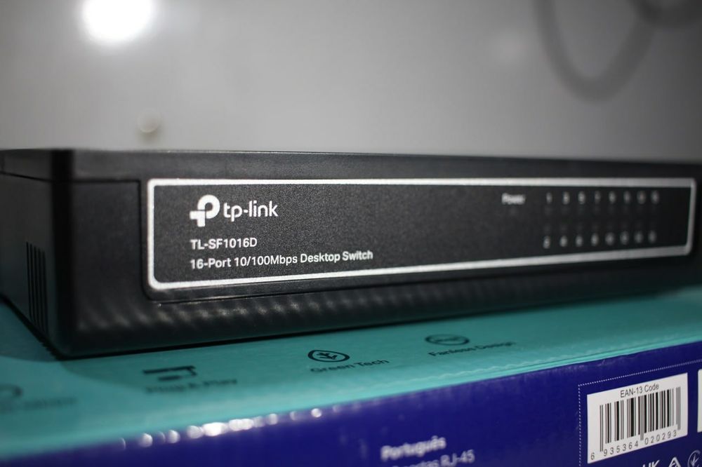 Hub switch 16 port 10/100Mbs