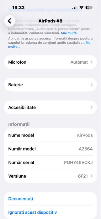 Casti airpiods  3 A2564