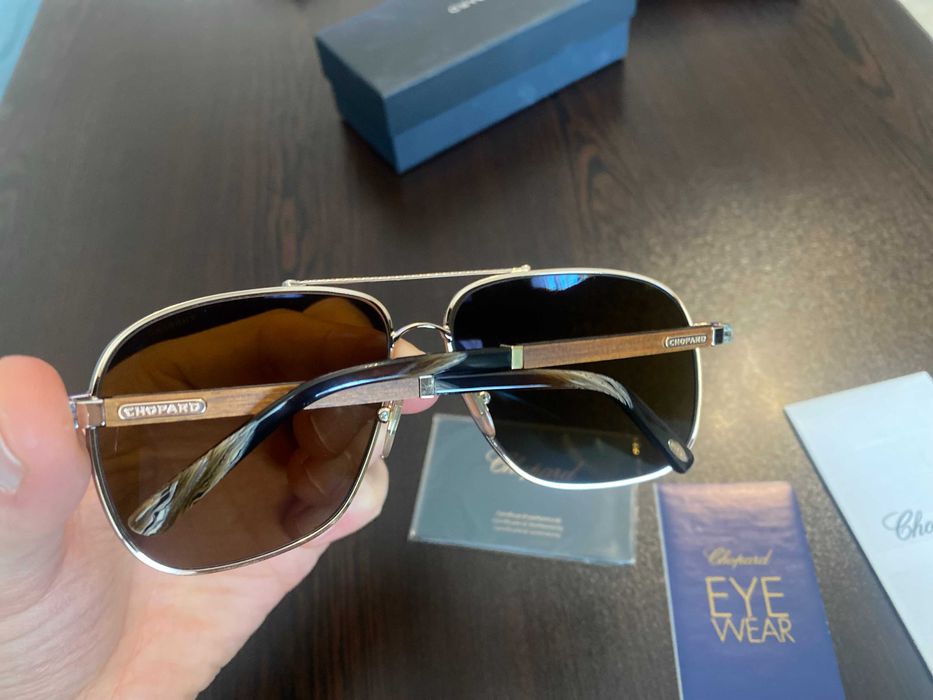 Слънчеви очила Chopard с поляризация и UV защита