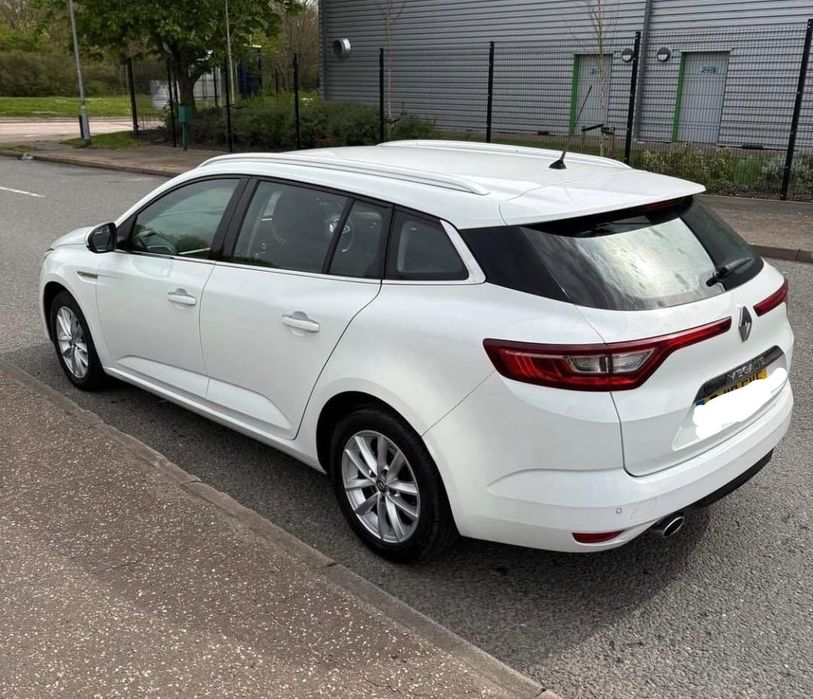 Haion cu Luneta Usa Portbagaj Spate Alb Renault Megane 4 Grandtour Breack Caravan Combi Lung