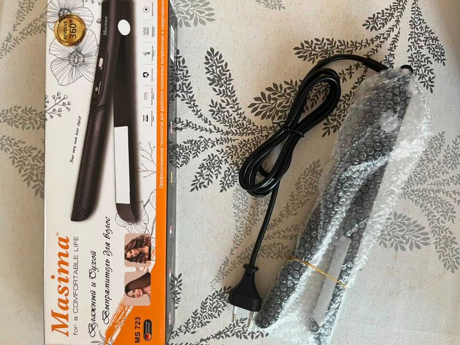 Новый выпрямитель для волос Masima MS-723