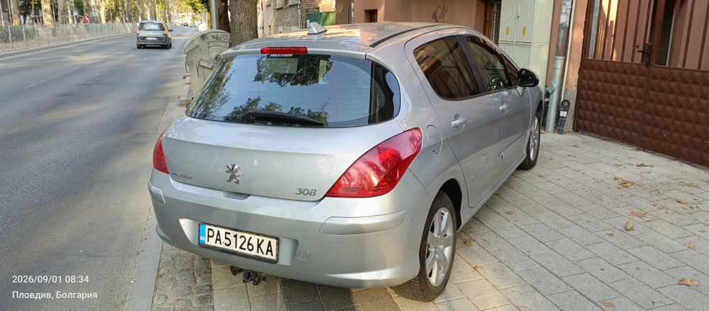 Пежо 308 2009 1,6hdi ручка