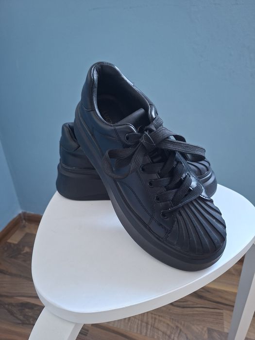 Pantofi sneakers piele colecție premium, F. ușori, doar 866 grame