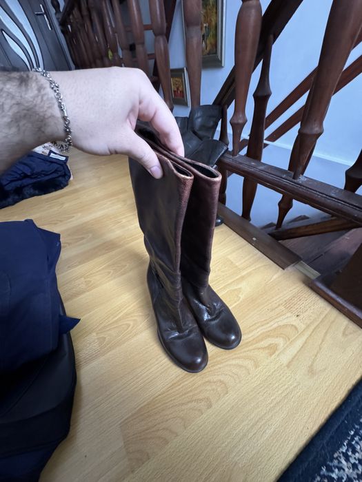 Cizme pentru femei, din piele, marimea 36
