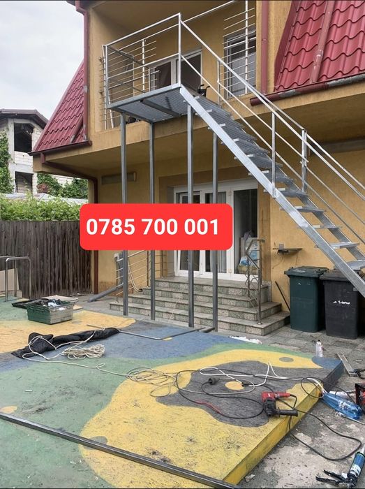 Super oferta Vând scări si trepte metalice galvanizate, ideale pentru