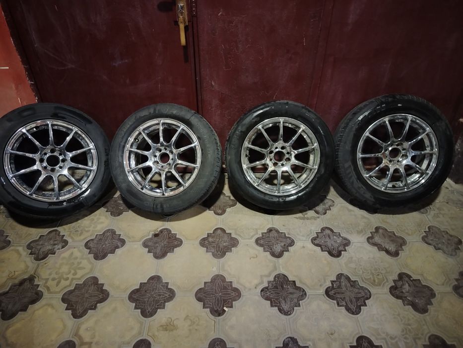 R15/195/60 sport Diska 4/100 spark, cobolt, nexia3 ga tushadi