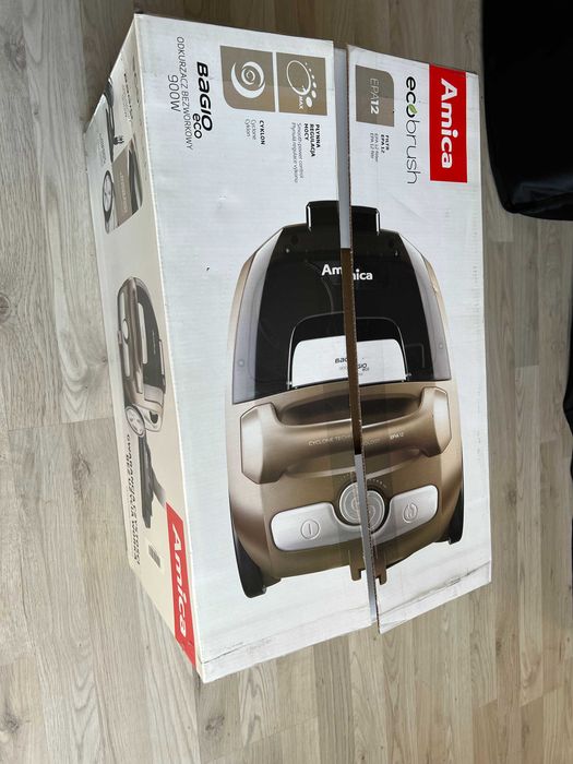 Прахосмукачка AMICA BAGIO ECO VM3045 златна