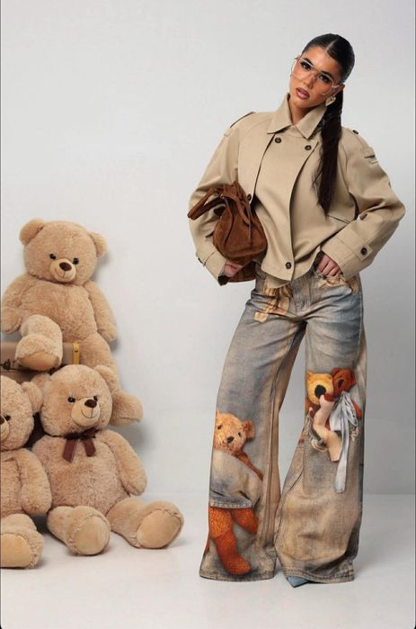 Топ модел дънки "Teddy Bear"