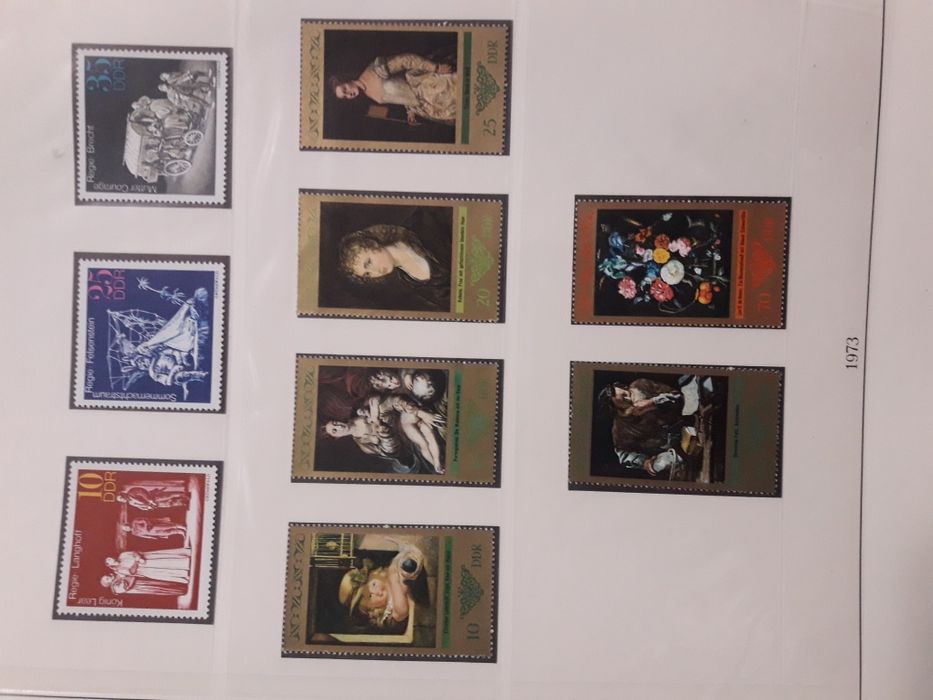 Класьори с марки,пълна колекция Германия 1957-1999,класьор с марки