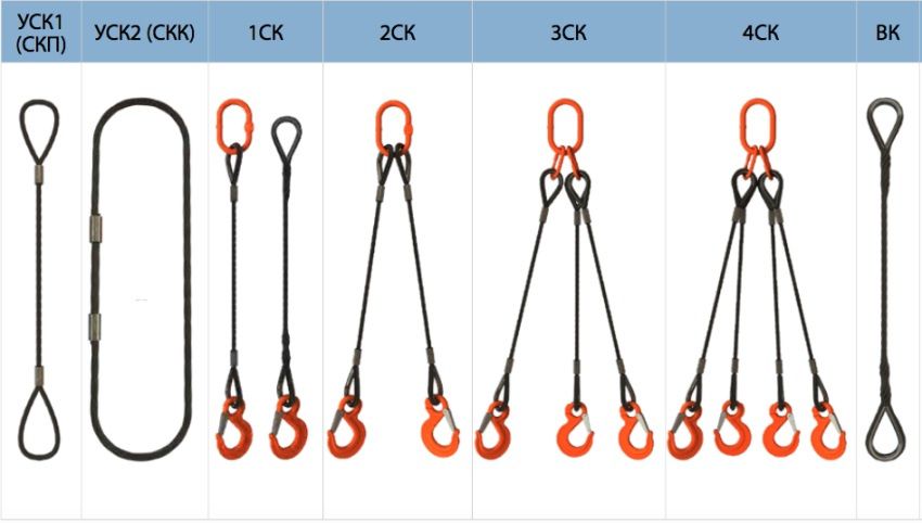 Chalka, stroplar | Стропы канатные грузоподъемные в любом исполнении
