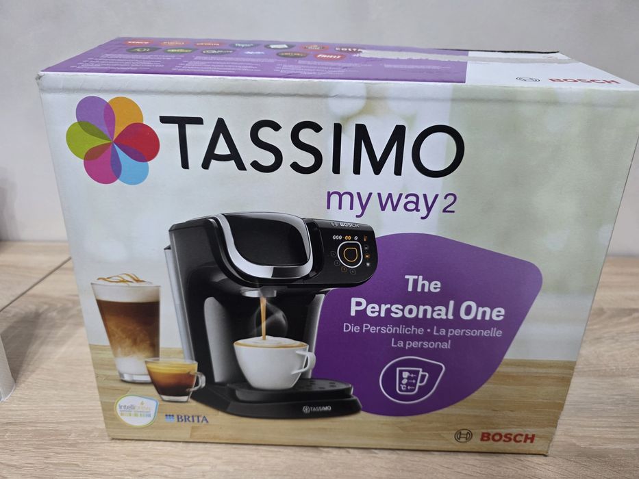Espressor Capsule Bosch Tassimo My Way 2 TAS6502, 1.3L, 1500 W , negru