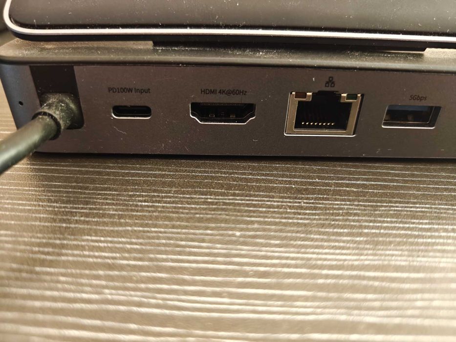 Baseus USB C Docking Station pentru Tablete SteamDeck 4K 60Hz TV Out