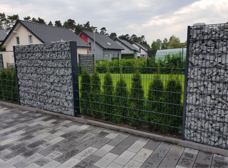 75 m Gard Complet Panou 6/5/6 , 8/6/8  dublu fir 2D montaj Satu Mare