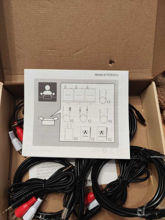Transmitator si receptoare audio 1Mii 3 in 1