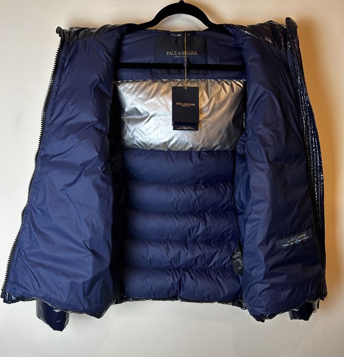 Geaca puf Paul&Shark Mov Lucios Masura S 400€