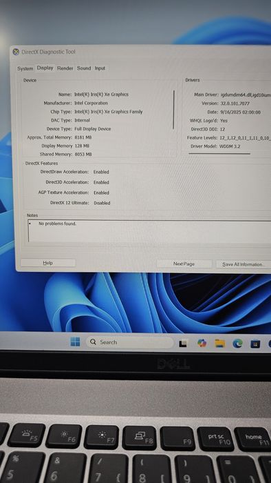 Dell Latitude 5520 i.7 1185G7 16 giga rami Nvidia RtxMx450 2 giga ddr6