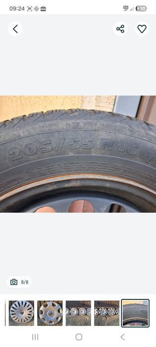Set jante tabla 15 inch originale VW, Seat, Audi, Skoda