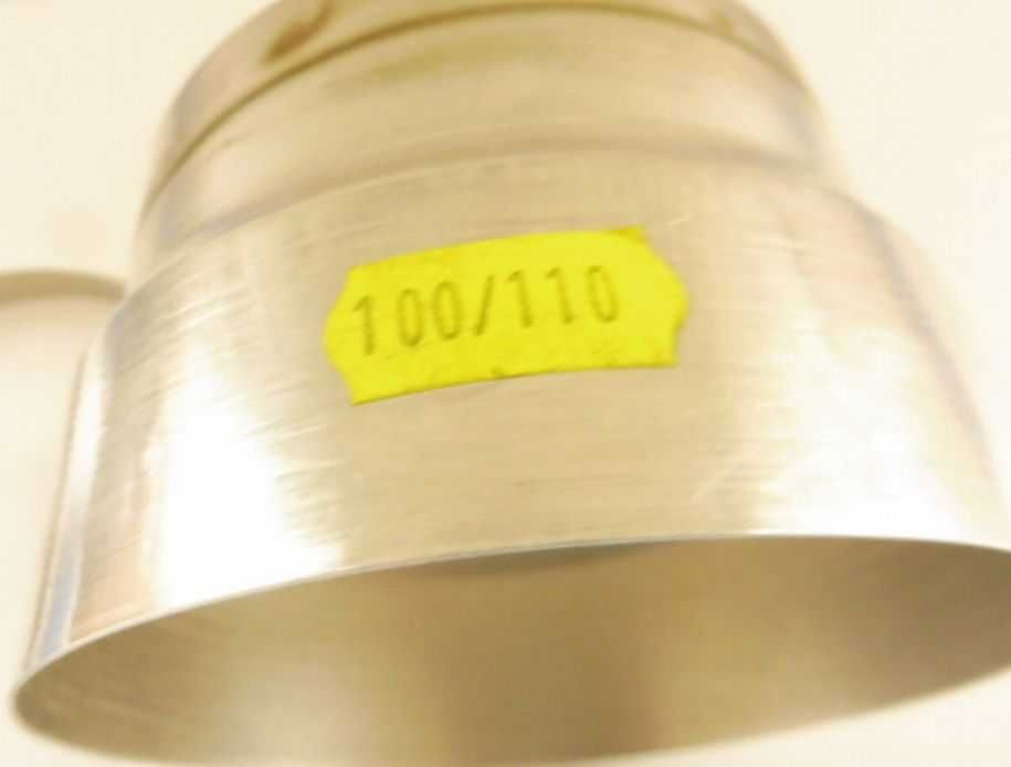 Муфа / Редуктор за въздуховод  Ø100 /Ø110; Лайсна за плот, 28 мм/60 мм