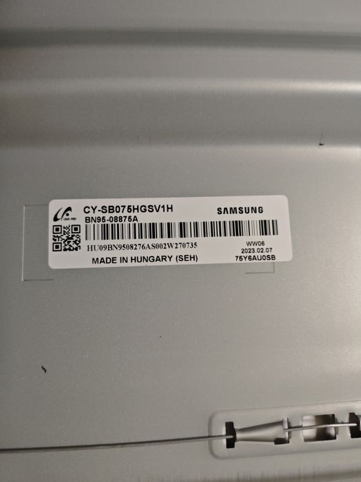 части за SAMSUNG UE75BU8072U